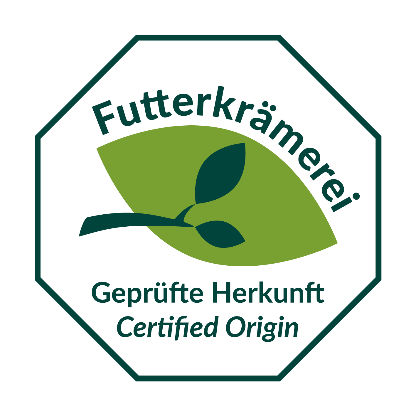 Futterkrämerei - Geprüfte Herkunft / Certified Origin